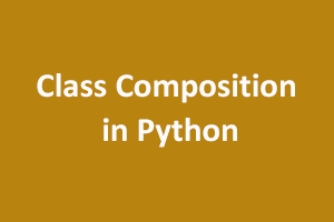 Class Composition