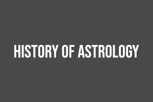 astrology history
