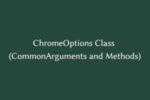Arguments | chrome