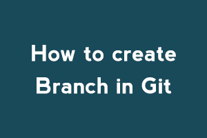 branch in Git