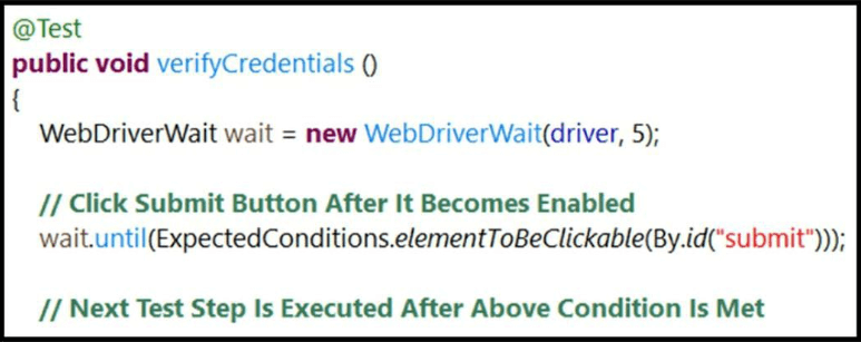 web driver wait