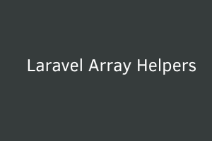 Laravel Array