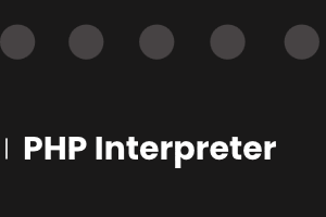 PHP Interpreter