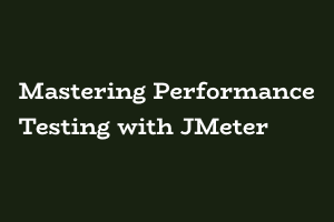 Testing with JMeter